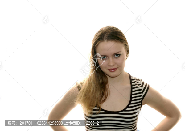 年輕的女人