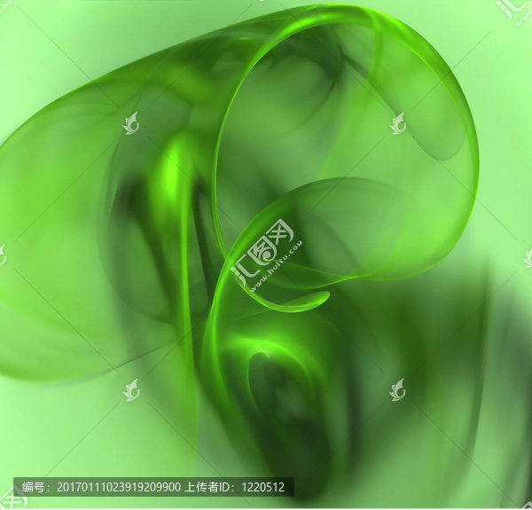 綠色的摘要