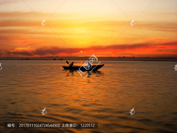 sunrize,-恒河