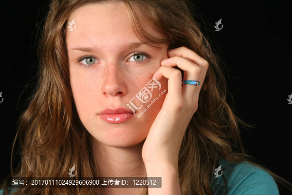 美麗的少女