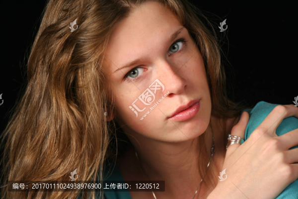美麗的少女