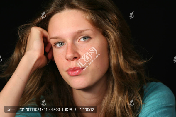 美麗的少女