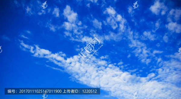 藍色的天空