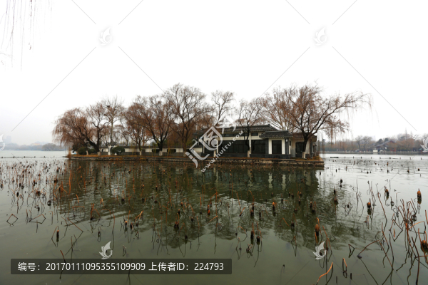 冬日明湖