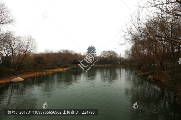 冬日明湖