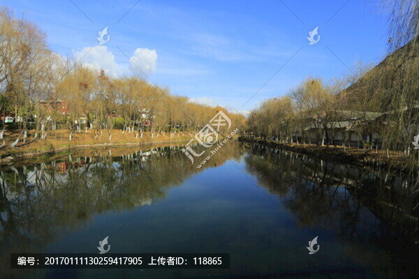 麗江,黑龍?zhí)豆珗@,美景