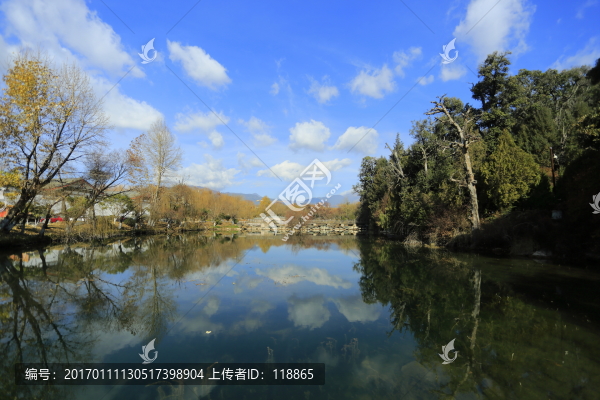 麗江,黑龍?zhí)豆珗@,美景