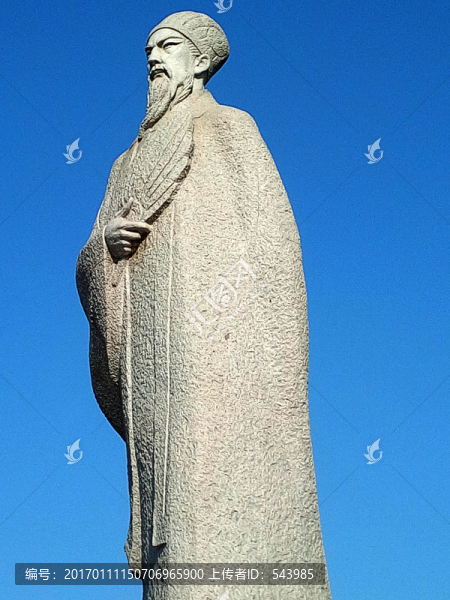 孔明雕塑