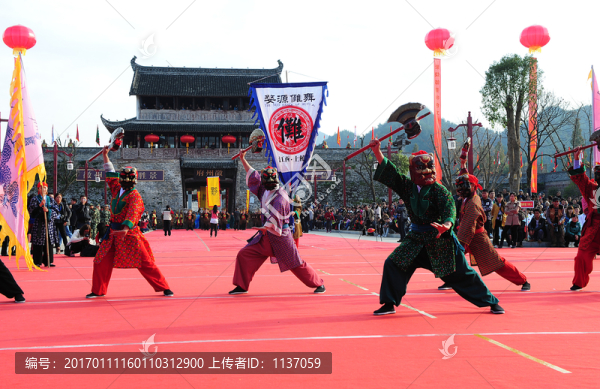 徽州古城,婺源儺舞