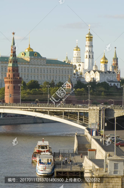 莫斯科河與Kremlin