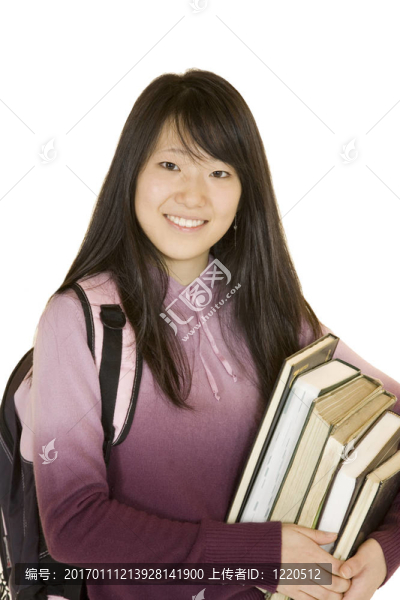 肖像的青少年