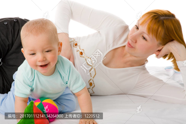 女人與小孩