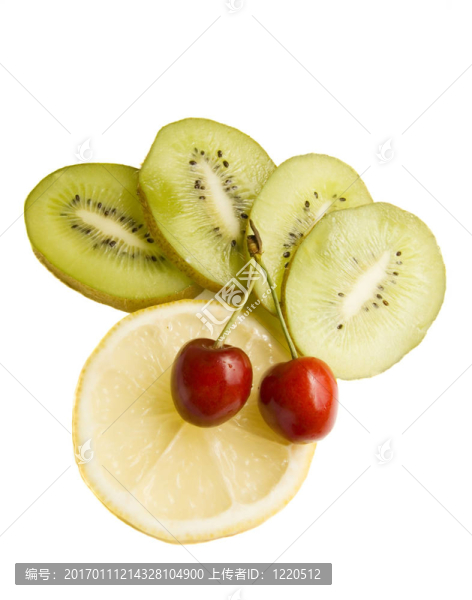 獼猴桃檸檬櫻桃片