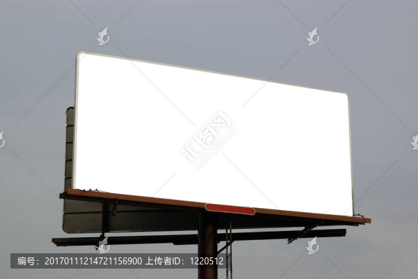 空白廣告牌