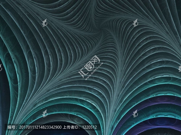 抽象生成分形背景