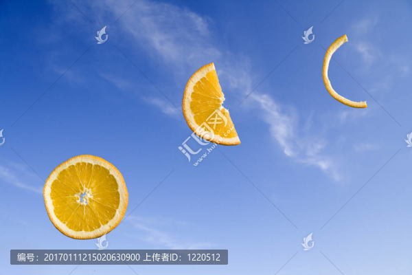 階段的橙色