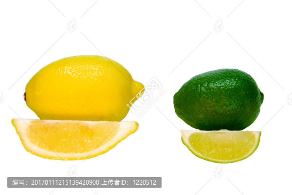 隔離檸檬和石灰