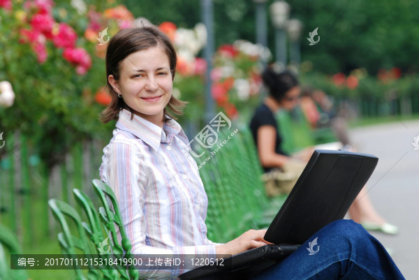 工作的女人