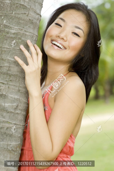 微笑的美