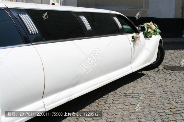 剛結婚的豪華轎車