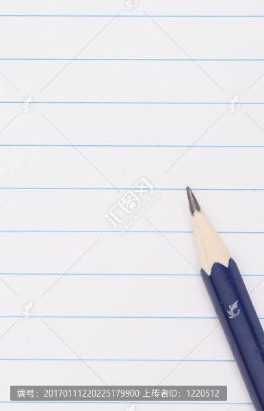 鉛筆在筆記本