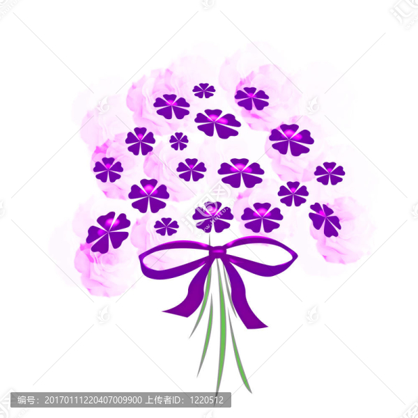 紫色的花束-匯圖網(wǎng) www.fosd68.com 紫色的花束