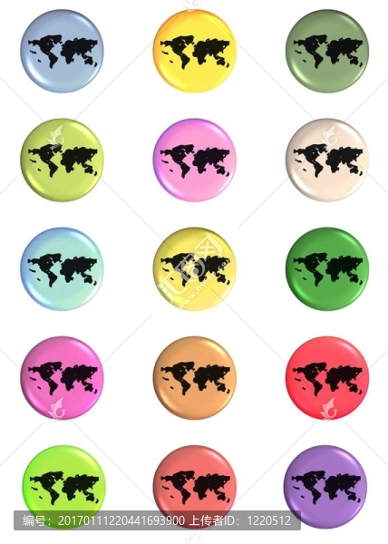 豐富多彩的3D世界圖標(biāo)-匯圖網(wǎng) www.fosd68.com 豐富多彩的3D世界圖標(biāo)