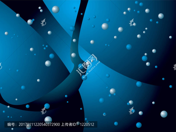 泡沫的深藍(lán)色