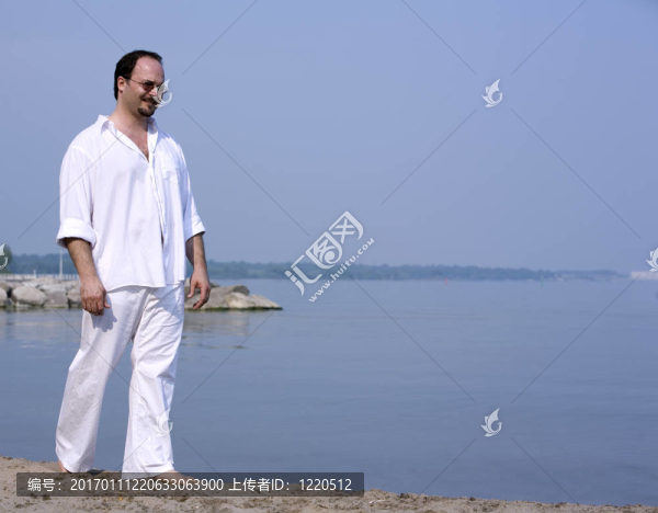 海灘上的人