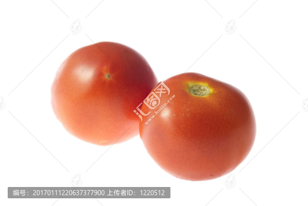 兩個紅色的西紅柿