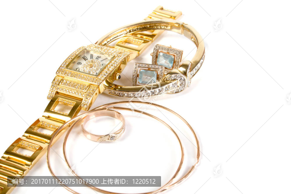 黃金時鐘和珠寶
