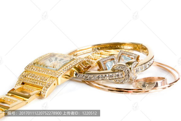 黃金時鐘和珠寶