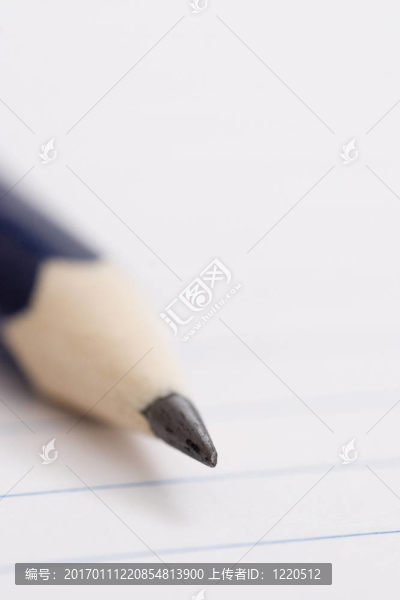 鉛筆在筆記本
