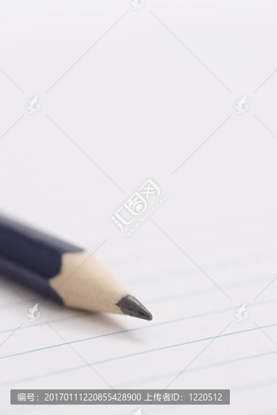 鉛筆在記事本