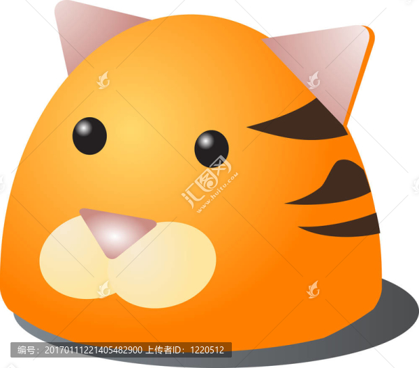 卡通老虎