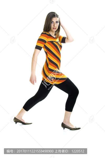 時(shí)尚的女人