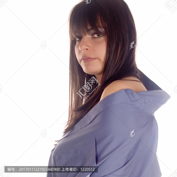 美麗的年輕女子
