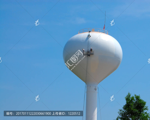 畫水塔