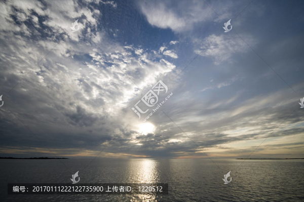 傍晚的云彩
