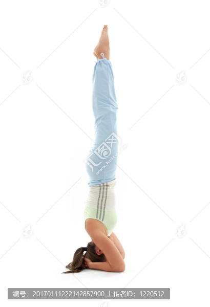 頭倒立倒立式