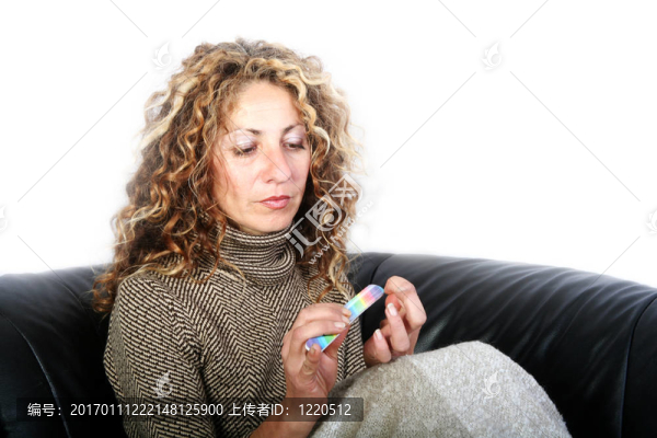 女人美甲