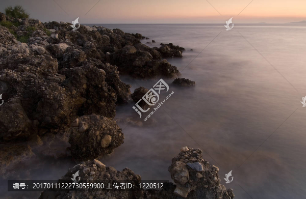 寧靜的海景