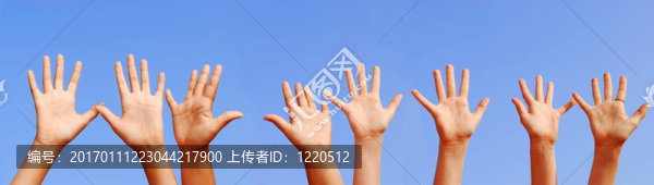 手