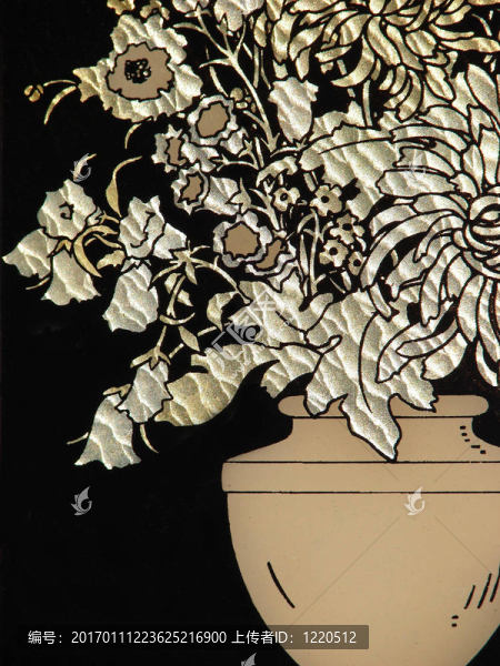 蝕刻的花