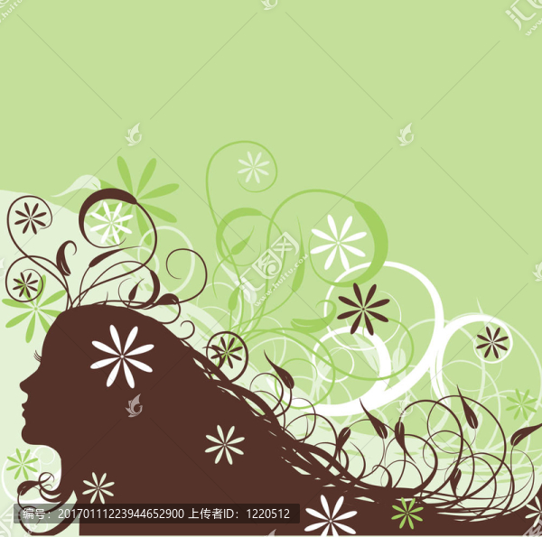 抽象女性