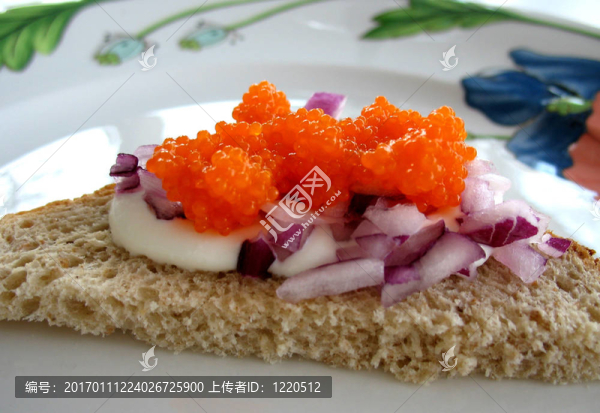 美味的烤面包