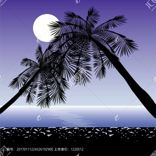 晚上