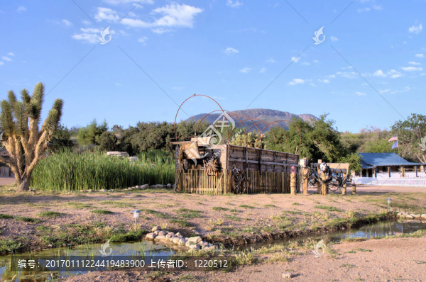 亞利桑那州的牧場(chǎng)