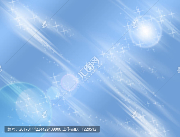 藍(lán)色的星空背景
