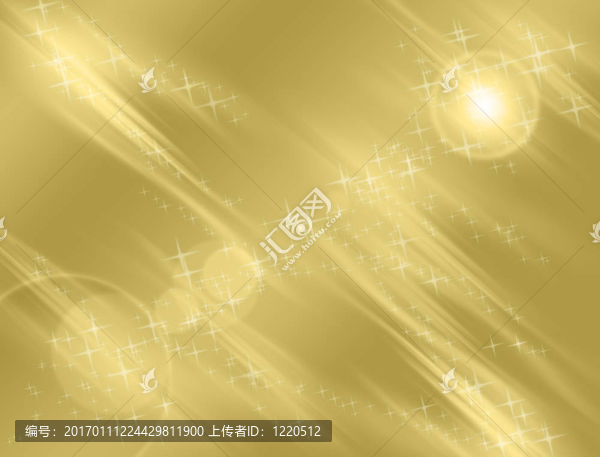 金色的星星背景